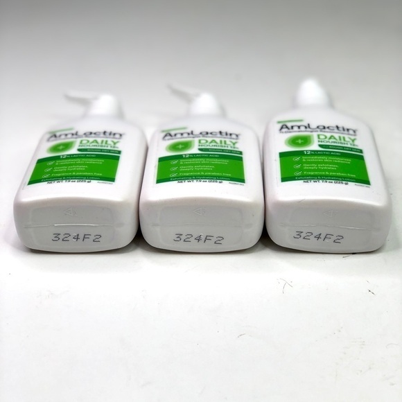 NEW AmLactin Daily Nourish lotion with 12% lactic acid 3x 7.9oz - Picture 3 of 3